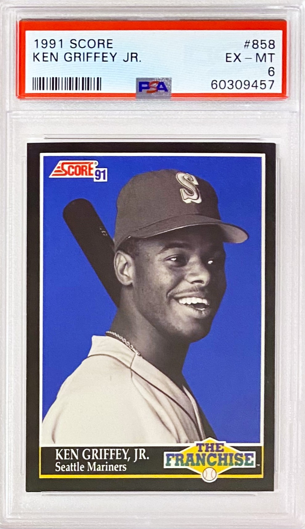 Ken Griffey Jr. 1991 Score Seattle Mariners Baseball The Franchise