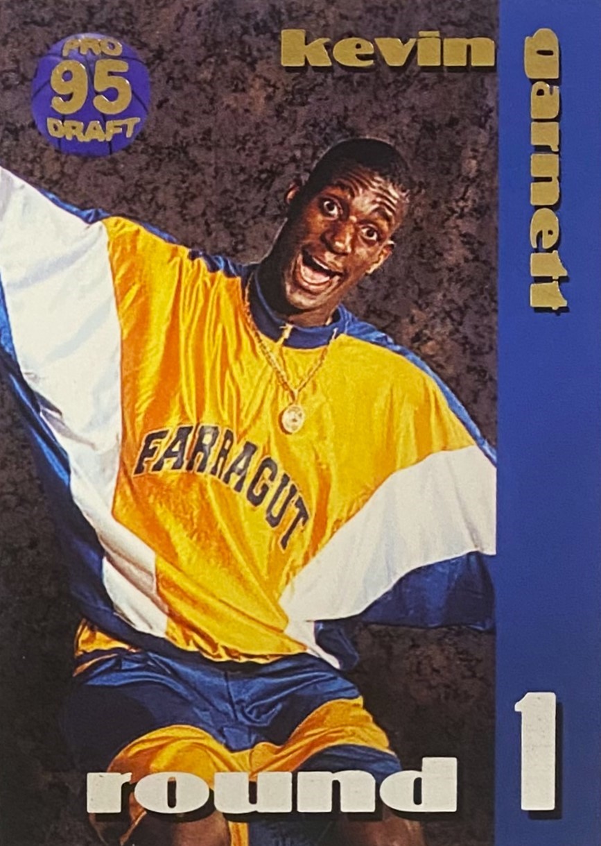 Kevin 199596 NBA Hoops Minnesota Timberwolves Basketball