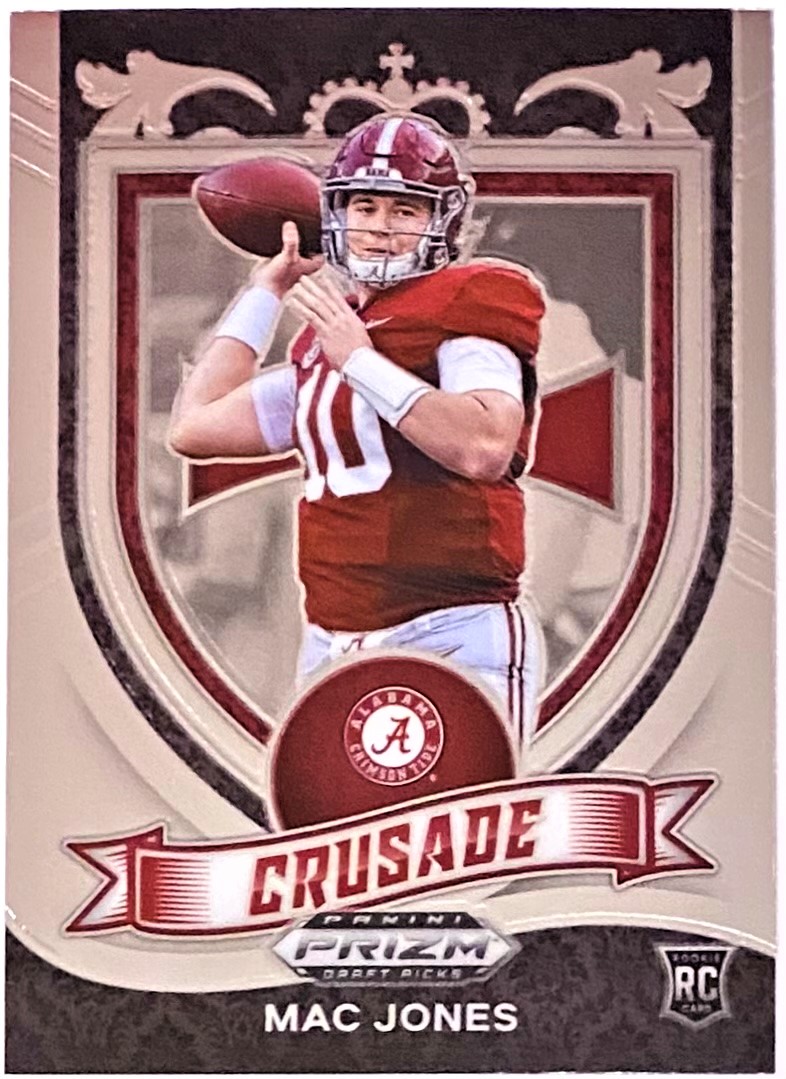 Mac Jones 2021 Panini Prizm Draft Picks Alabama Crimson Tide Football