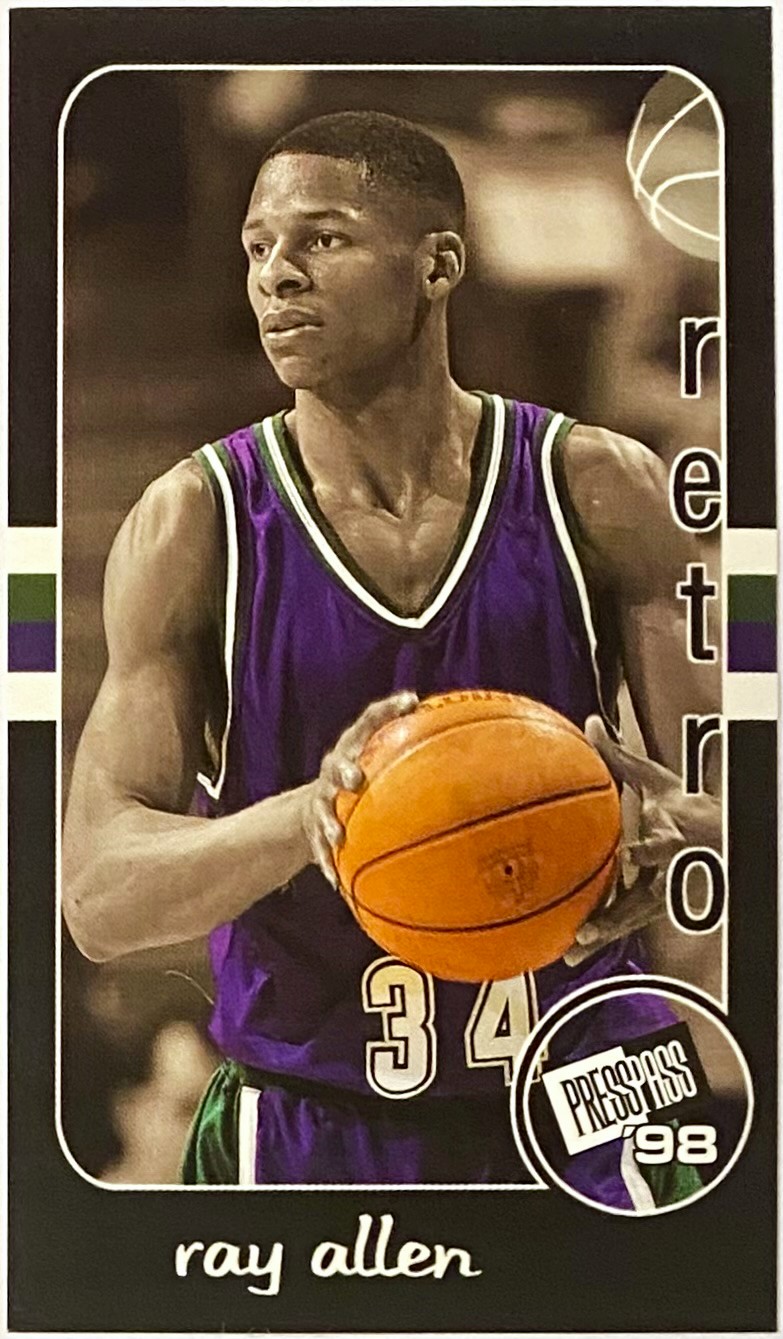 Ray Allen 200910 Panini Threads Boston Celtics Basketball Card KBK