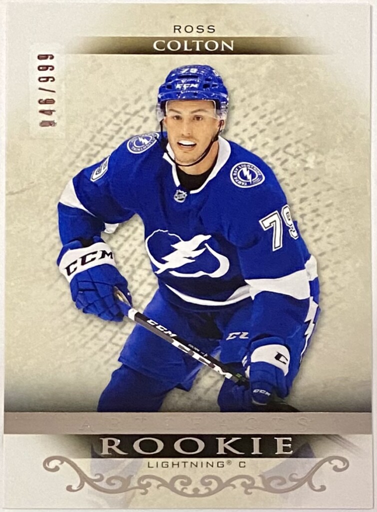 Ross Colton 202122 Upper Deck Artifacts Hockey Tampa Bay Lightning