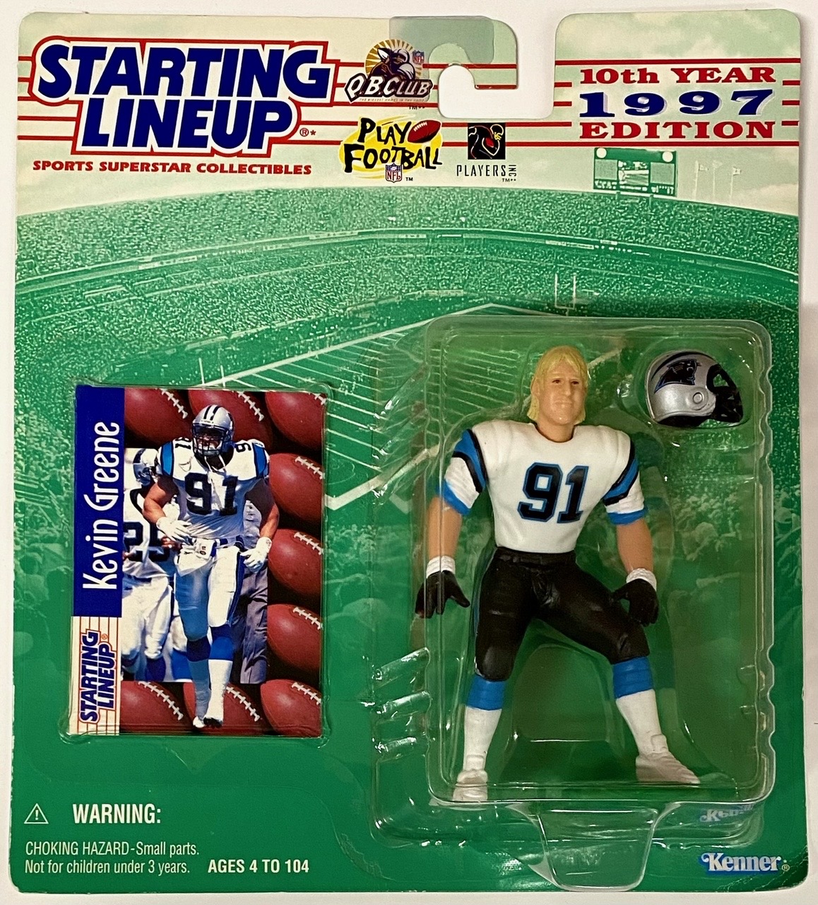 Kevin Greene 1997 Starting Lineup Football Sports Superstar Collectible