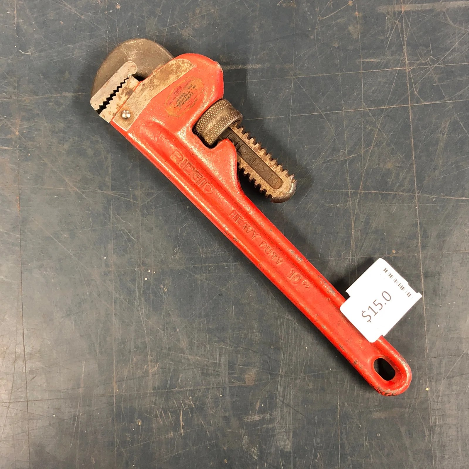 Ridgid - 10" Pipe Wrench - KB Tools