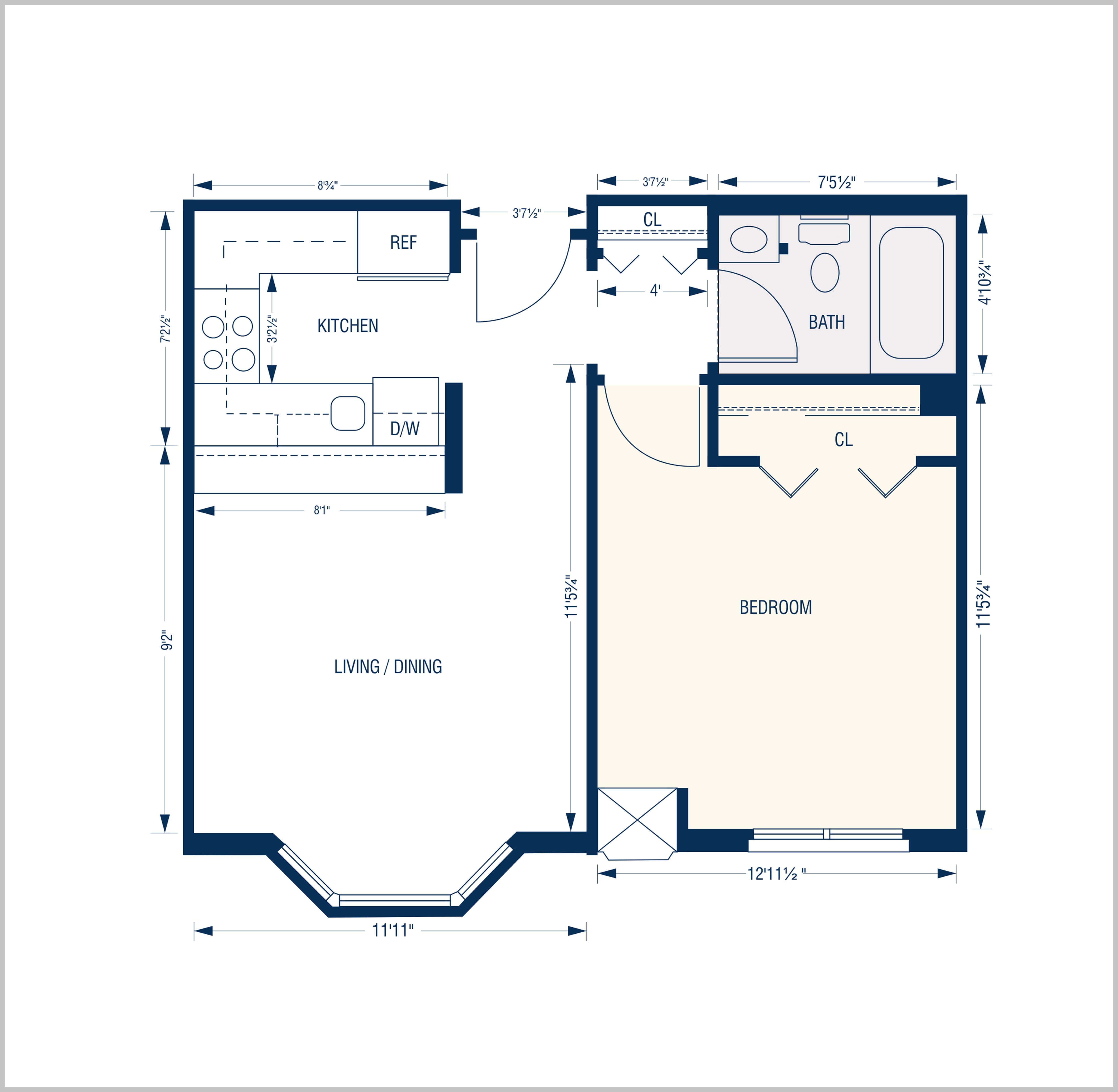 2D Floor Plan Design, 2D Floor Plan Rendering Studio, KCLSolutions