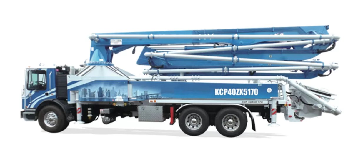 40Meter 5Section KCP Concrete Pump KCP Concrete Pumps