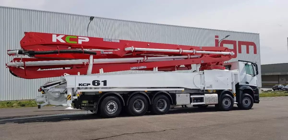 61Meter KCP Concrete Pump KCP Concrete Pumps