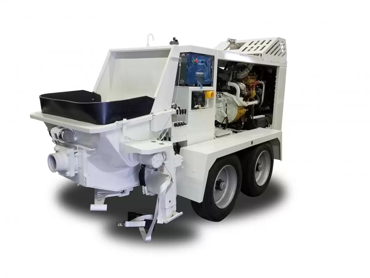 KTP 11607HP KCP Trailer Pump KCP Concrete Pumps