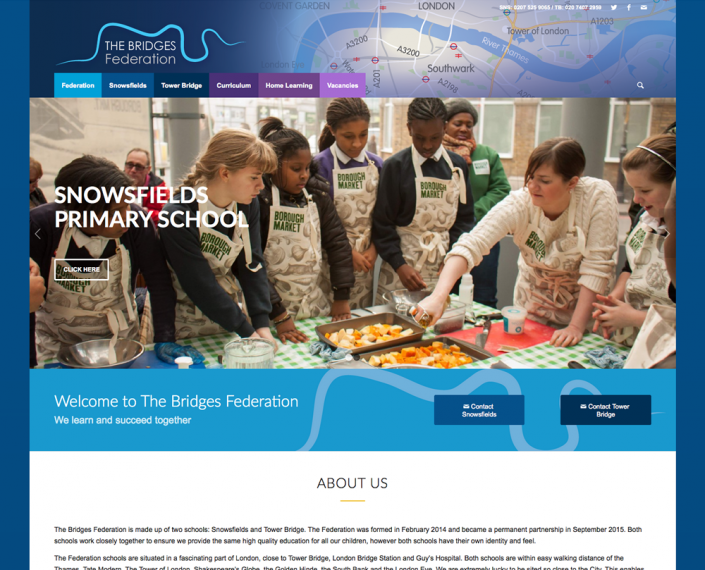 The Bridges Federation New Website Kcreate