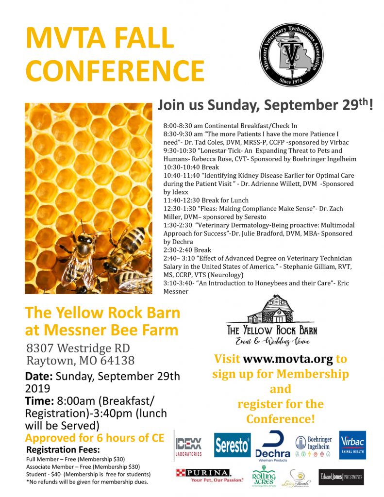 Veterinary Technician CE Events KCVMA