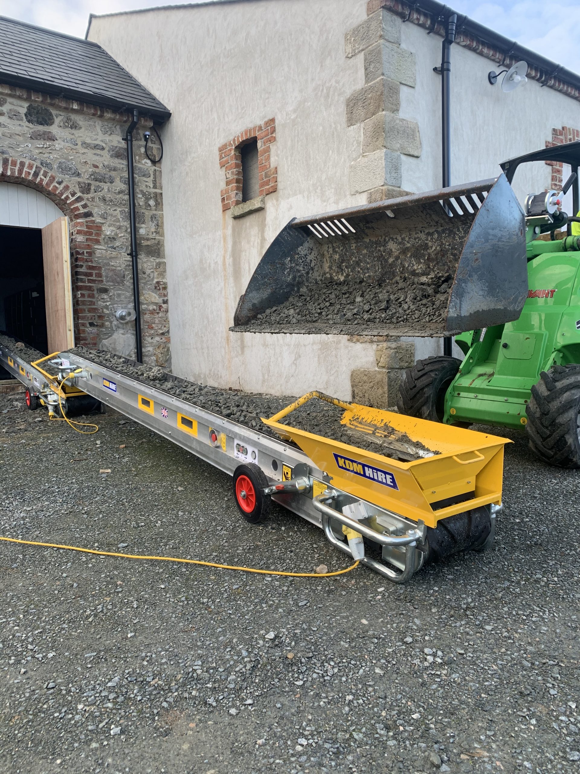 Portable Site Conveyors KDM Hire