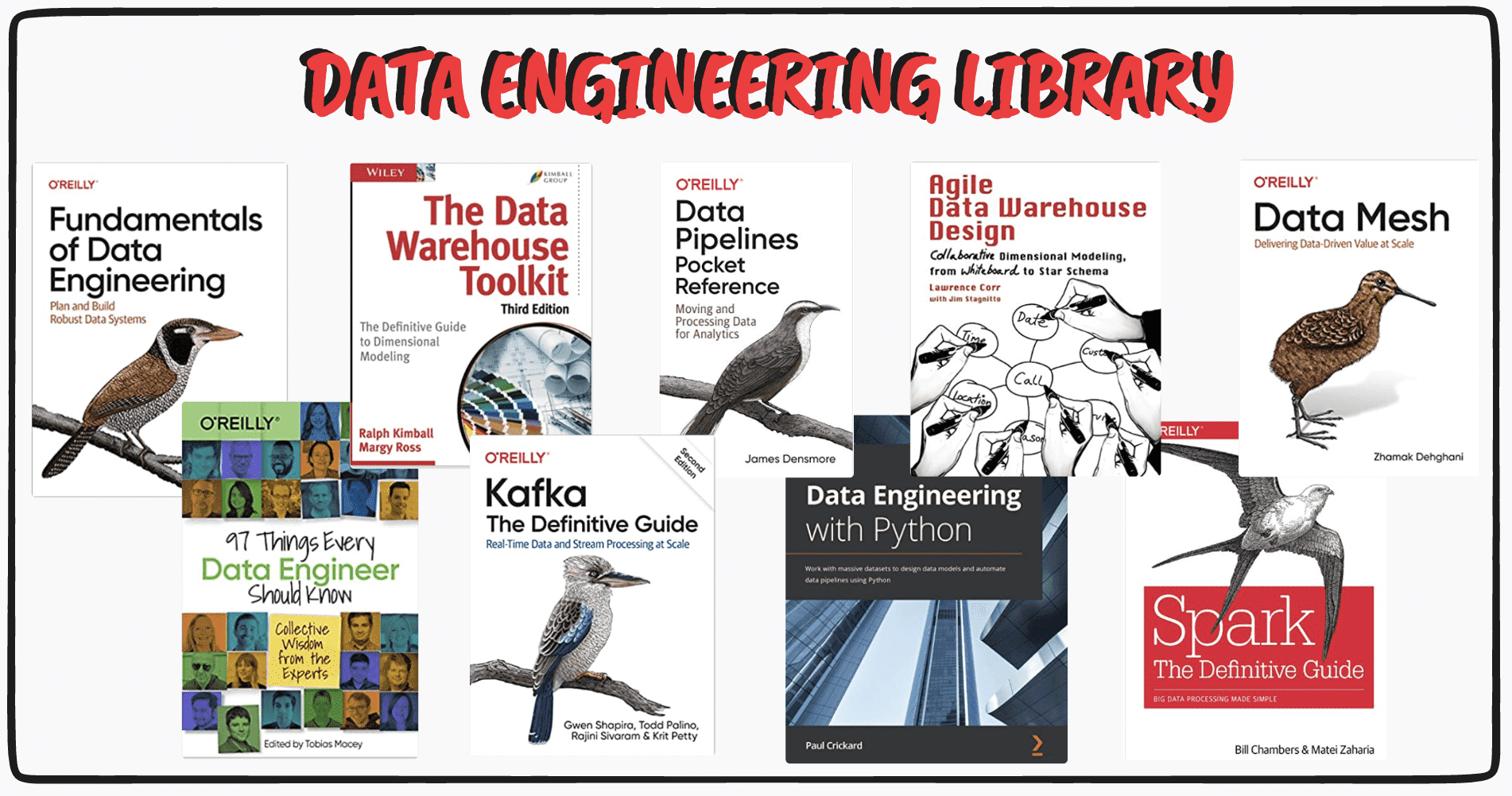 Essential Books You Need to a Data Engineer KDnuggets
