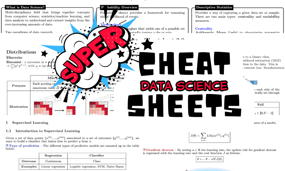 5 Super Cheat Sheets to Master Data Science The Ai Innovation