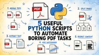 5 Useful Python Scripts for Automating Boring PDF Functions