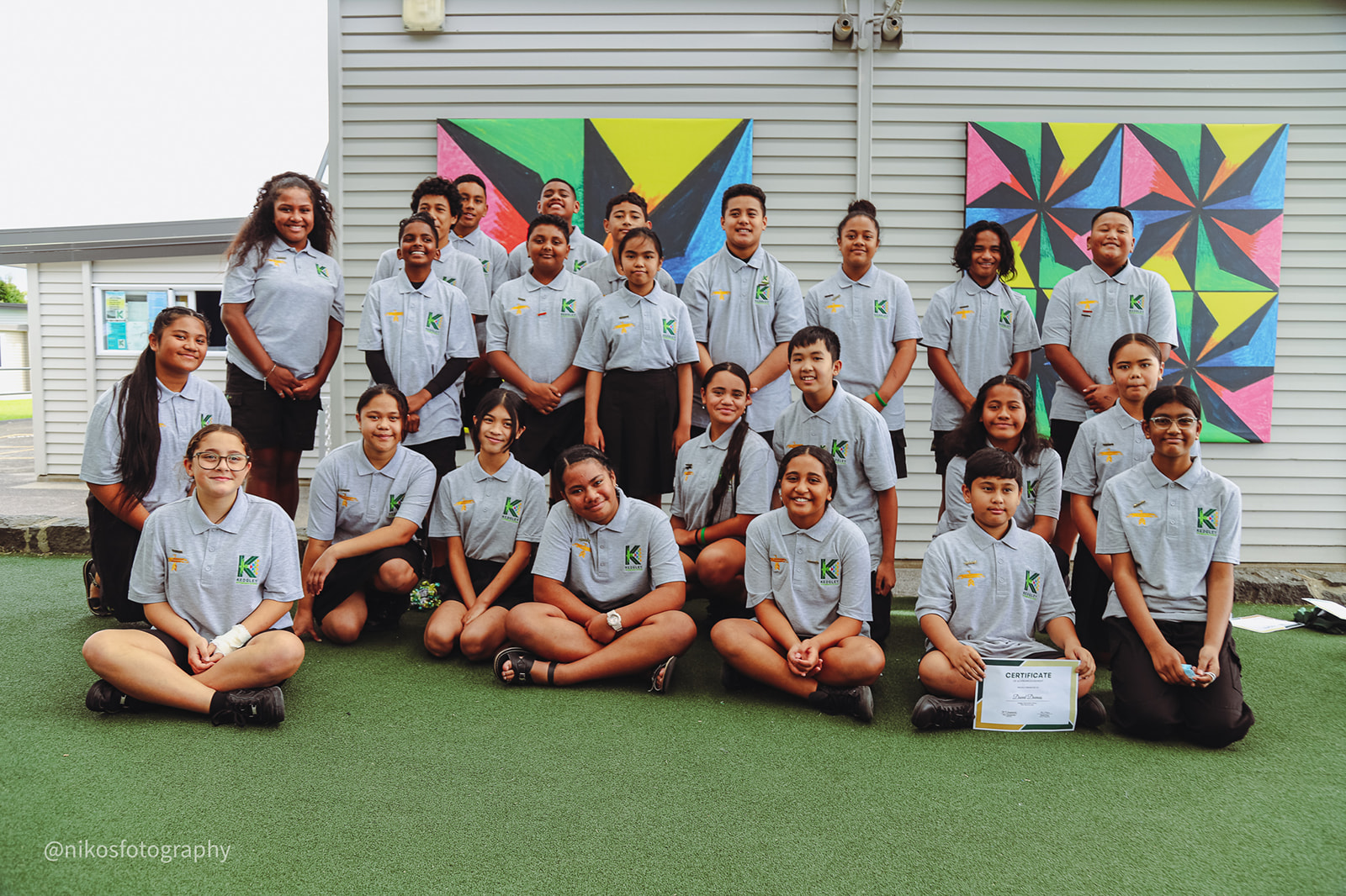 Student Leaders Kedgley Intermediate School