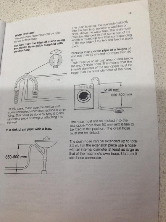 Problems with our Dometic front loading washing machines Public Forum