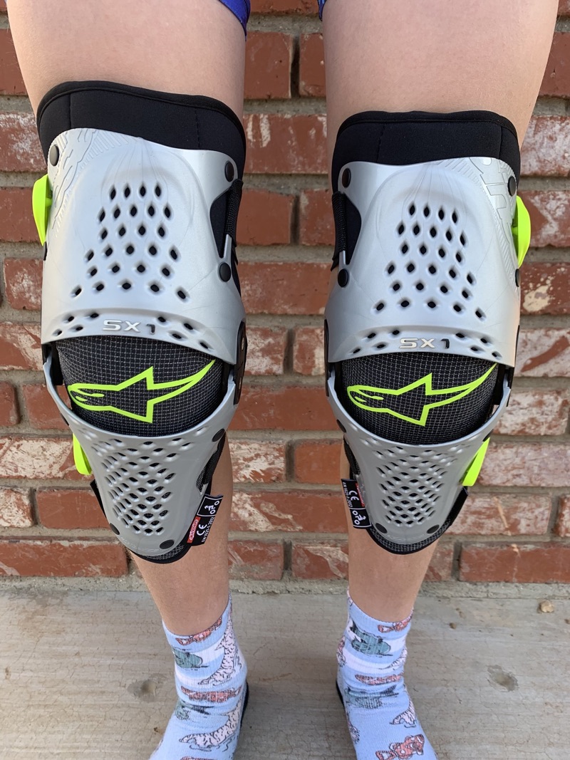 Alpinestars SX1 Youth Knee Protectors Keefer, Inc. Tested