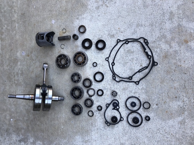 Wrench Rabbit Yamaha YZ125 Engine Rebuild Kit - Keefer, Inc. Tested