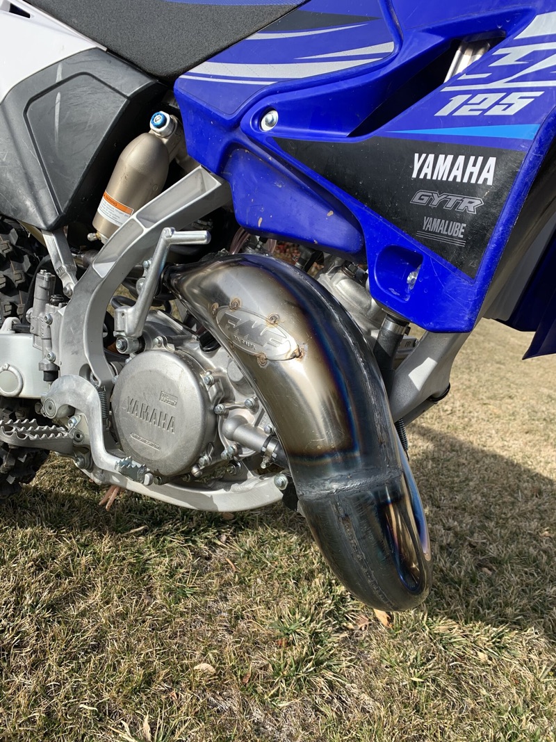 Yamaha YZ125 Pipe/Silencer Comparison (Pro Circuit Vs. FMF) Keefer