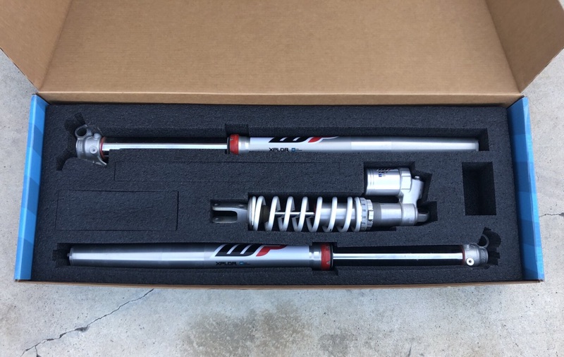 Kreft Suspension For Husqvarna TE300i (XPlor fork) Keefer, Inc. Tested