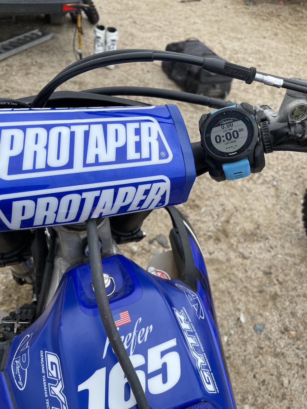 RP Moto Watch Mount For Crossbarless Handlebars Keefer, Inc. Tested