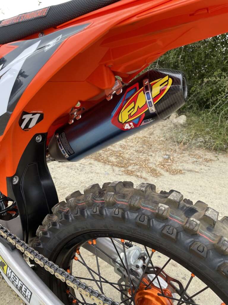 FMF 4.1 Muffler System (2021 KTM 250 SXF) Keefer, Inc. Tested