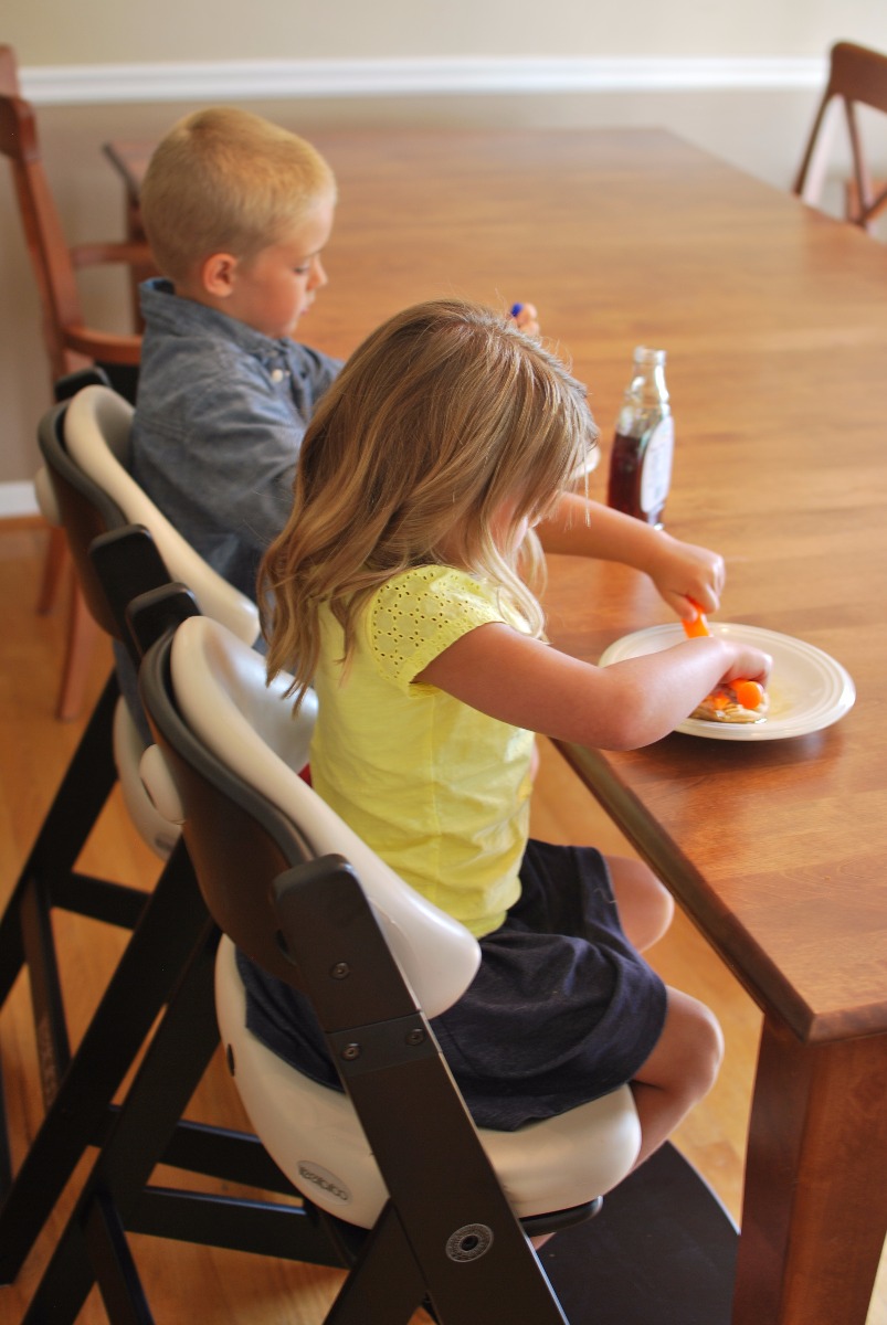 Height Right High Chair with Infant Insert