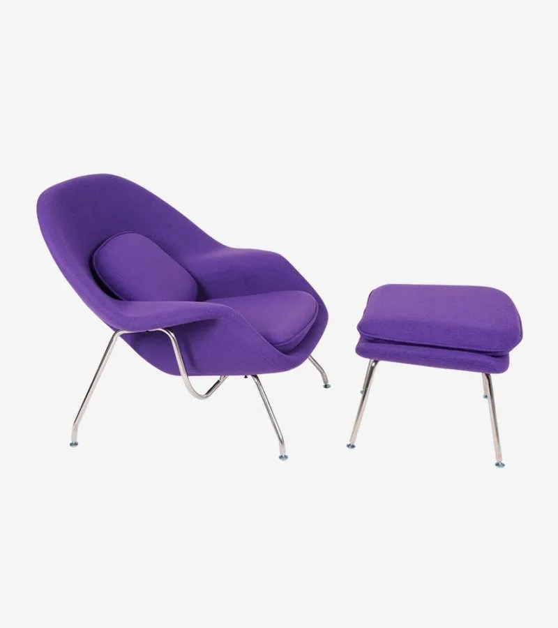 Elegant and Comfortable Womb Chairs Womb Chair and Ottoman