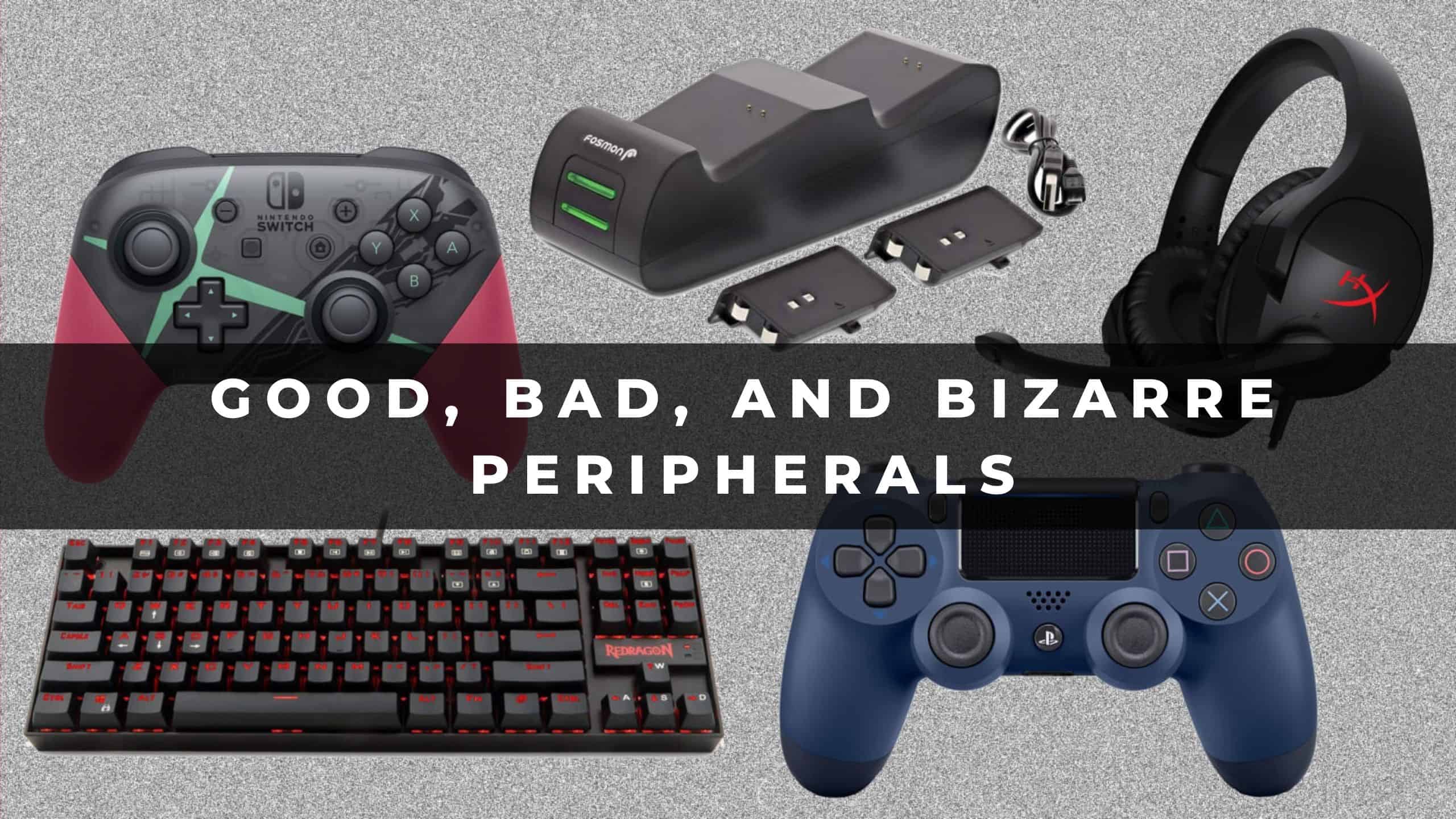 Good, Bad, and Bizarre Video Games Peripherals of Yore KeenGamer