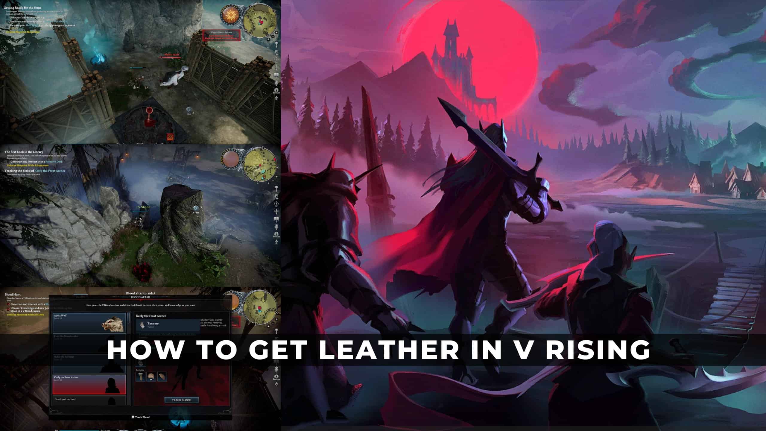 How To Beat Keely the Frost Archer and Get Leather in V Rising KeenGamer