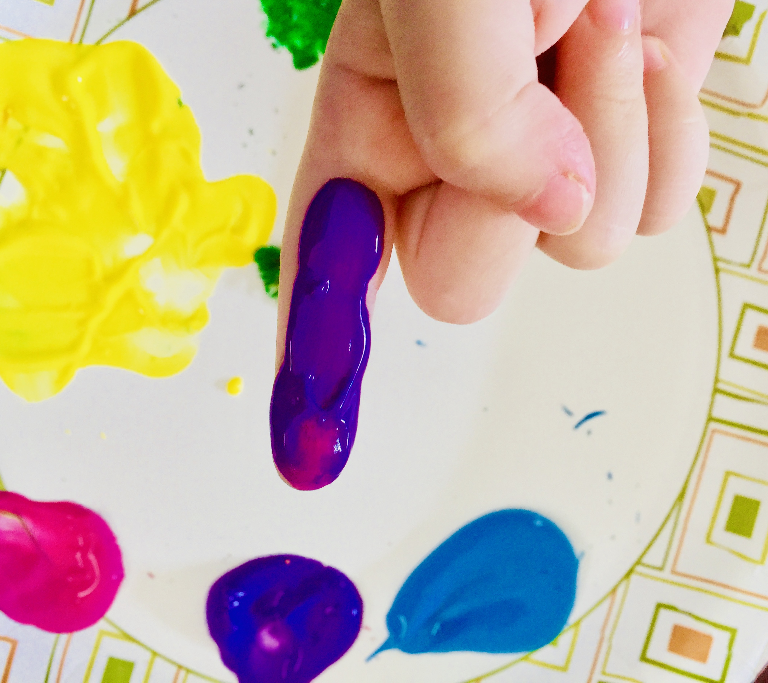 Flower Finger Painting For Toddlers! Keep Calm And Mommy On