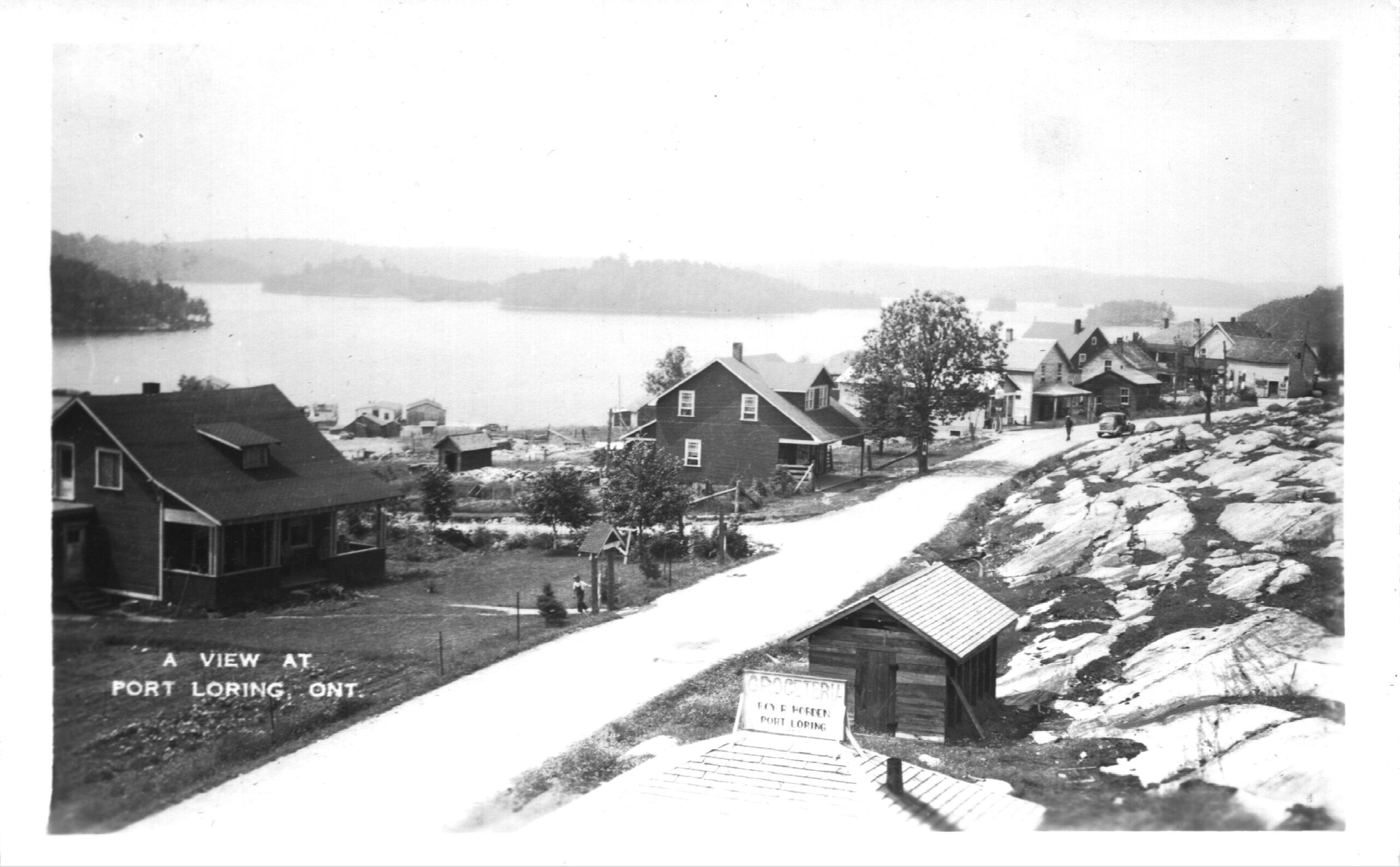 Port Loring Ontario Canada Many Years Ago THE WALTERS POST