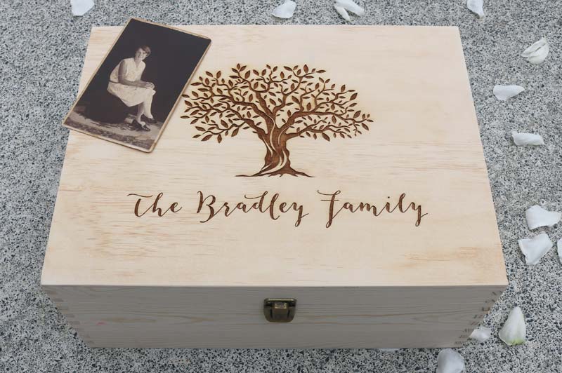 Family Tree Keepsake Box