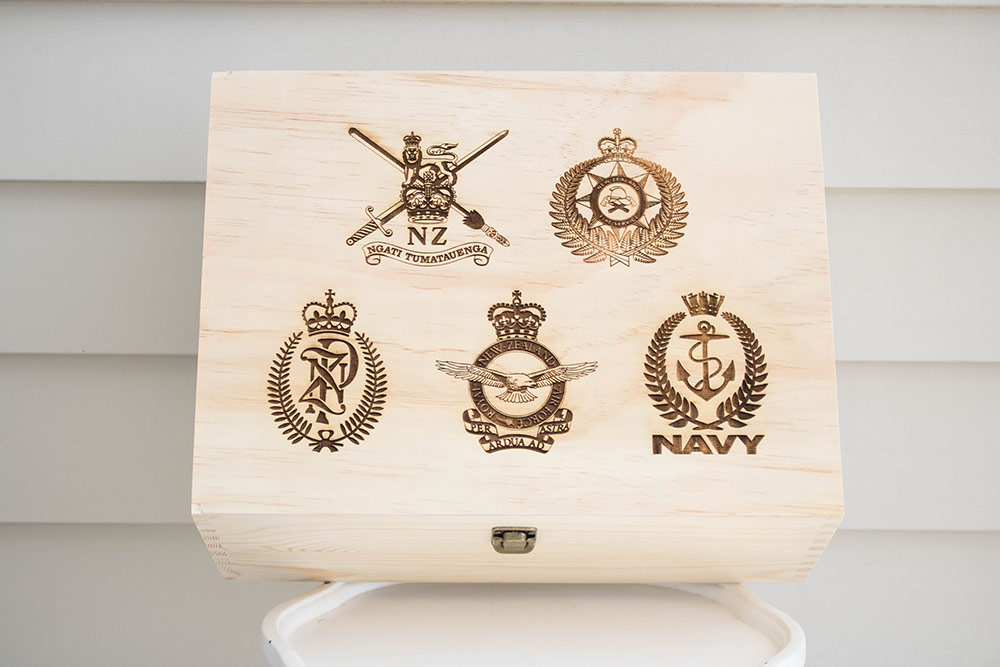 NZ Defence Keepsake Box