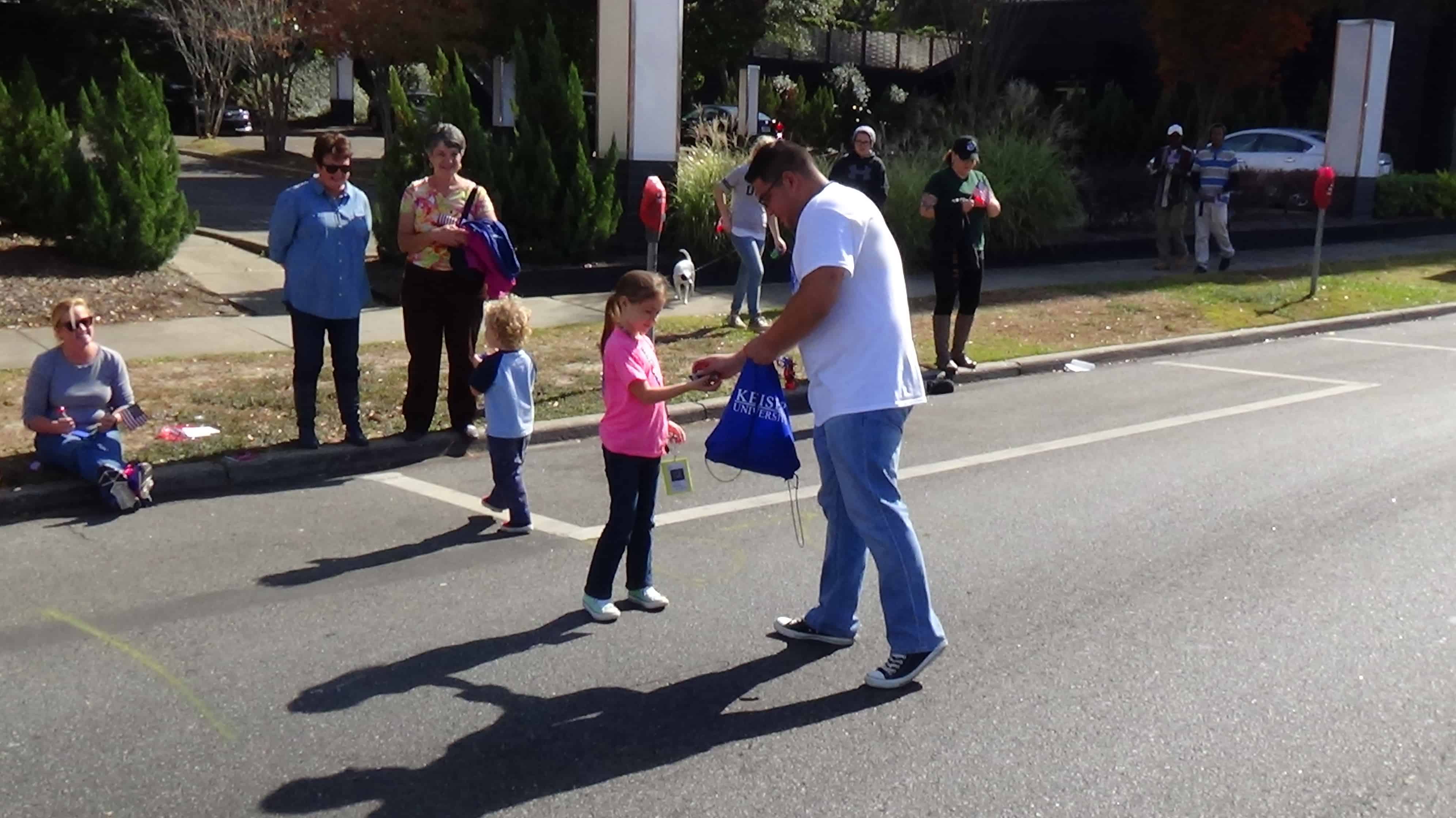 Tallahassee Participates in the Veterans Day Parade Keiser University