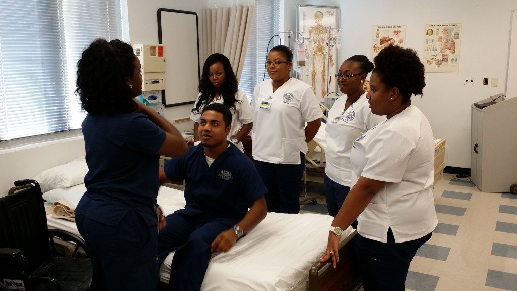 Nursing and Physical Therapist Assistant Students Collaborate in West