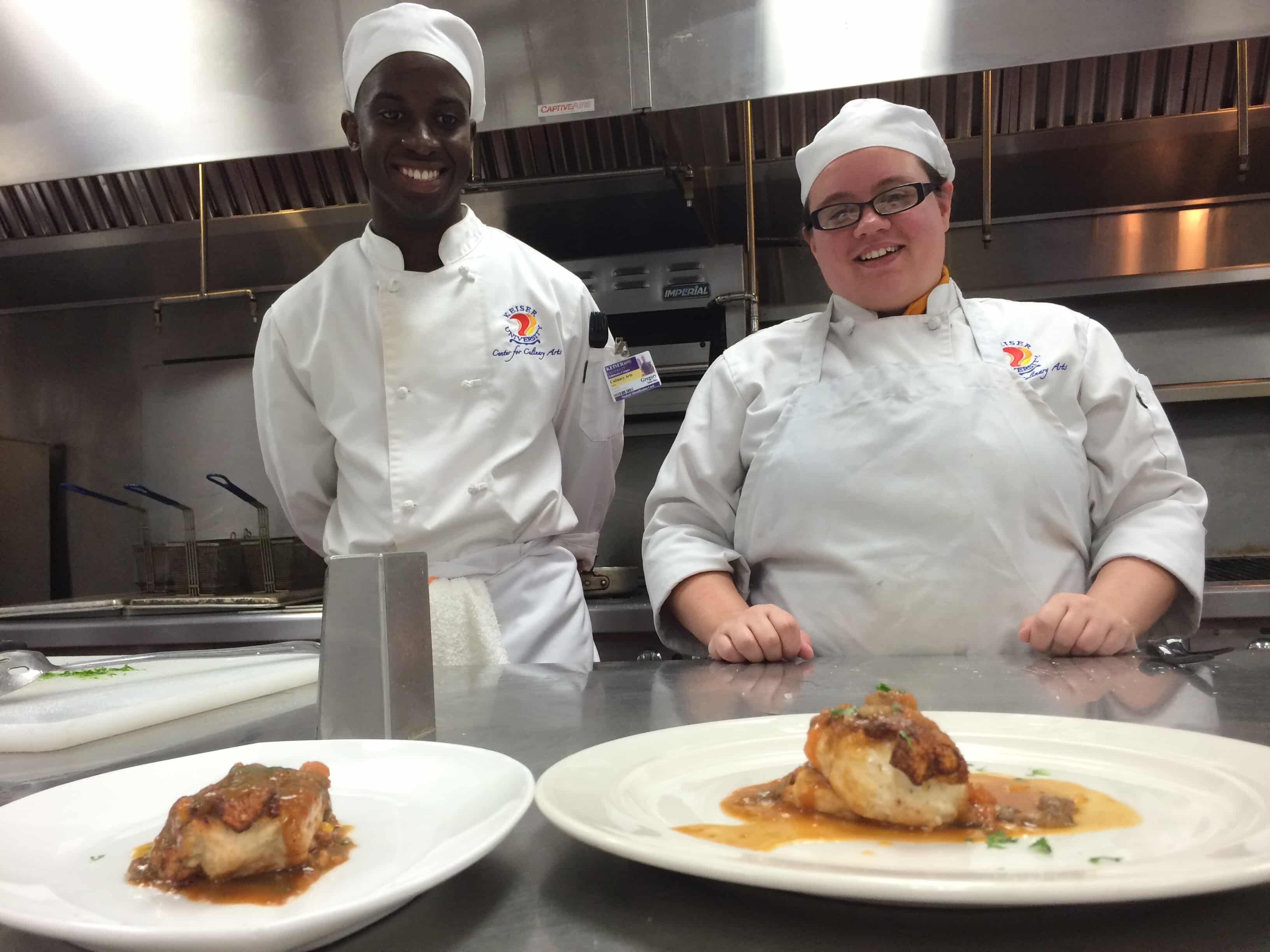 Culinary Competition in Tallahassee's Center for Culinary Arts Keiser