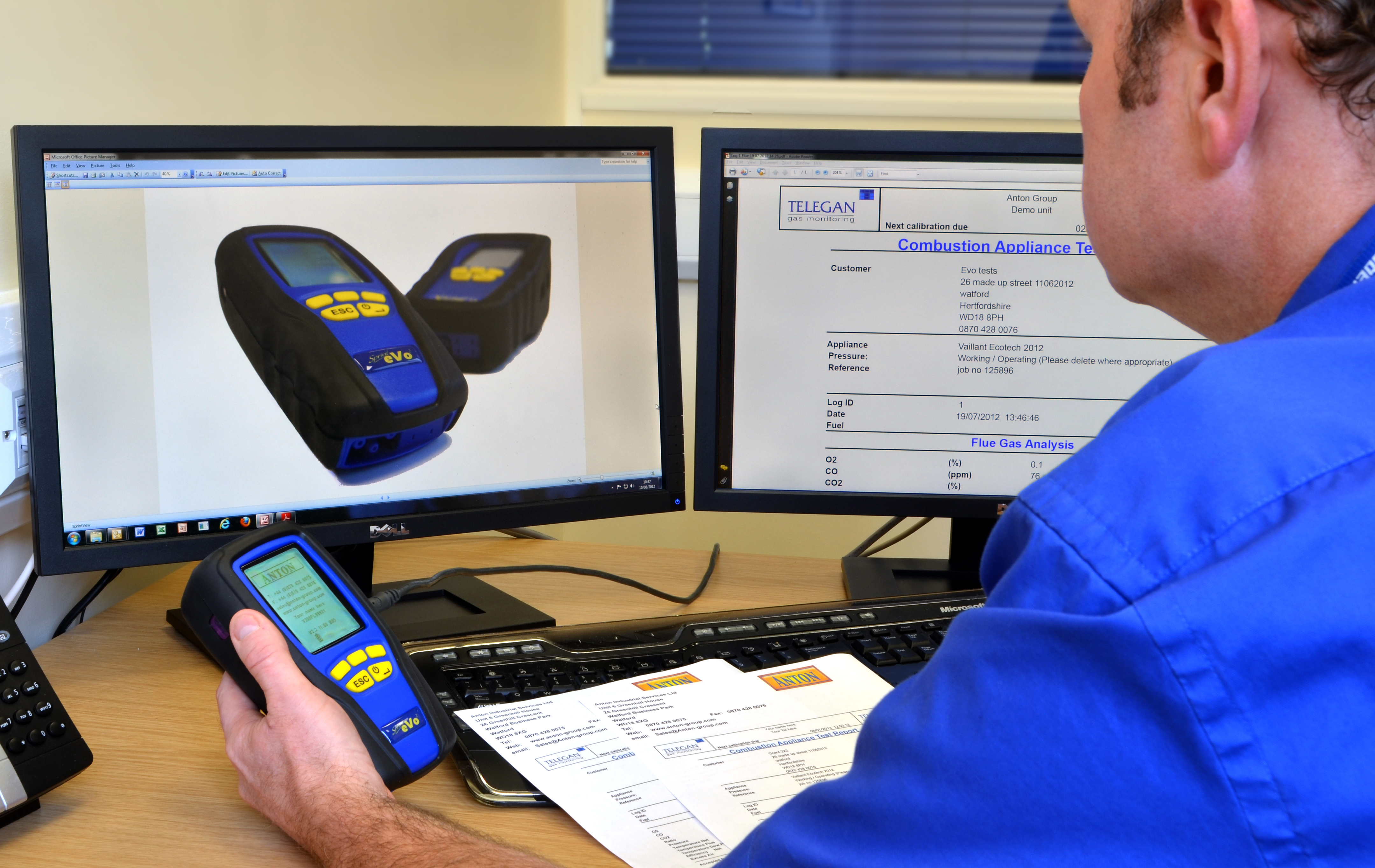 Anton Sprint eVo Multi Function Flue Gas Analyser