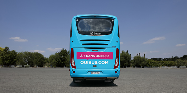 OUIBUS présentation de tous les trajets opérés depuis Paris KelBillet