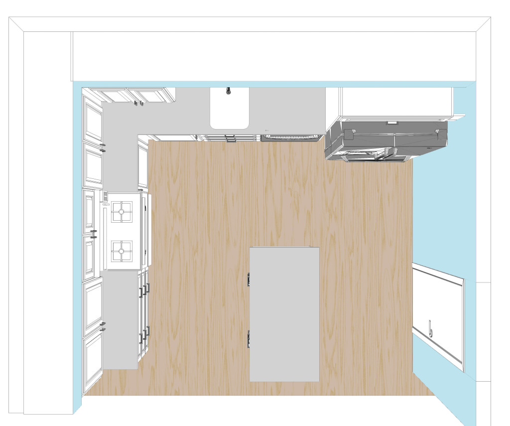 Kitchen Design First Draft Kellbot!
