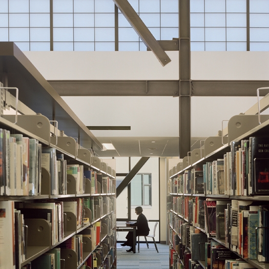 3 Library stacks Kelly Braun Design