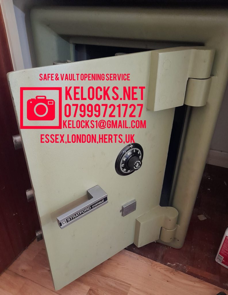 Safely Restored Security to Stratford's Lost Combination Key Lock Key