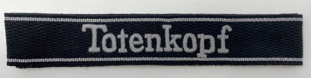 "Totenkopf" 3rd SS Panzer Division Cuff Title RZM Kelleys Military