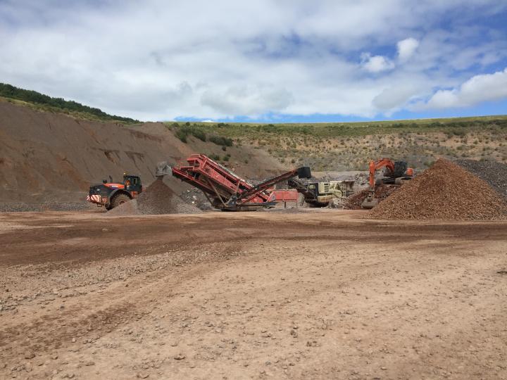 Crushing Operations At Torr Works Quarry. » Kelston Sparkes
