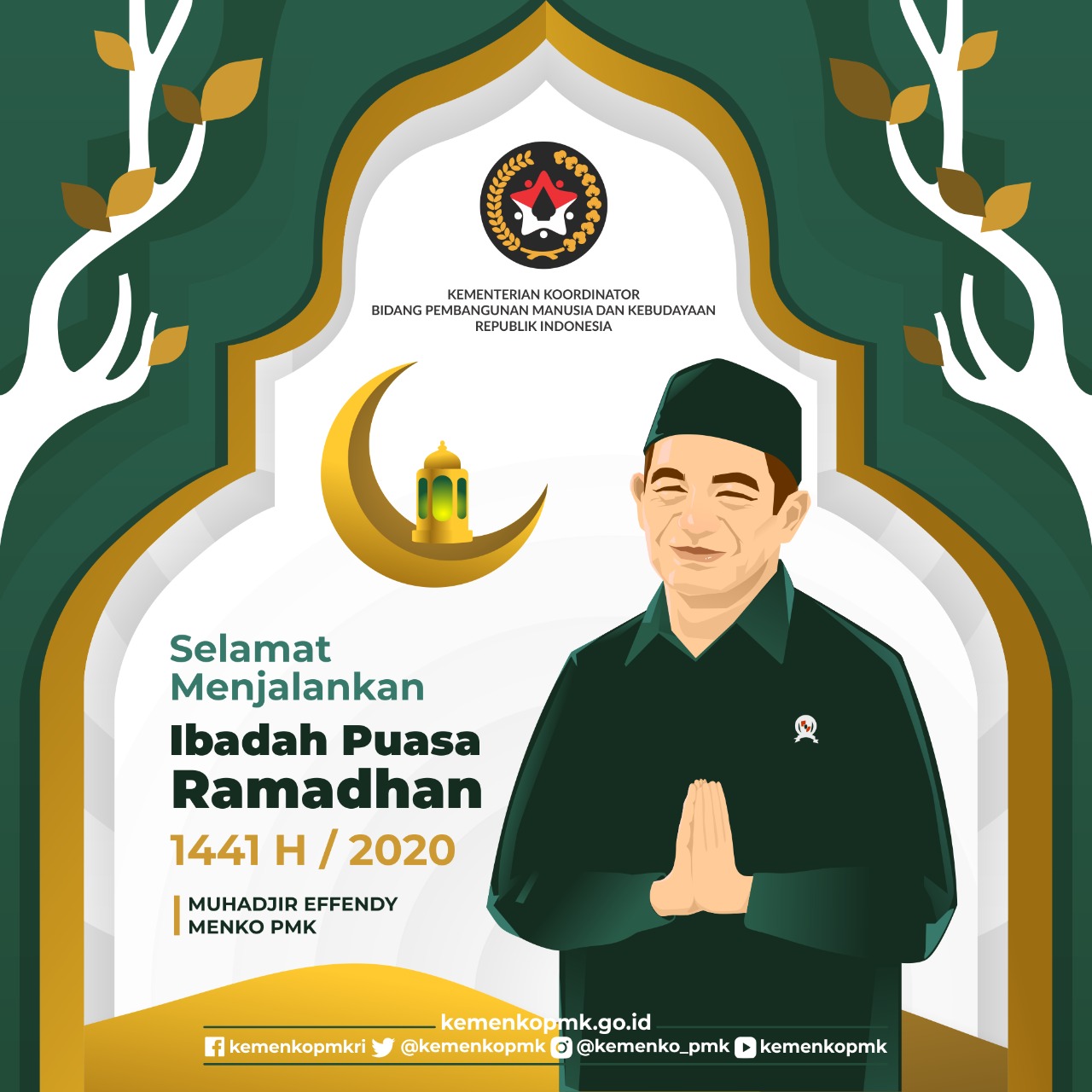 SELAMAT MENUNAIKAN IBADAH PUASA 1441 H Kementerian Koordinator Bidang