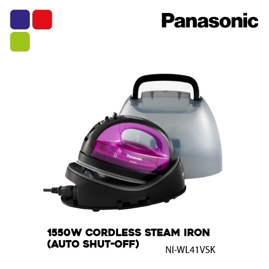 1550W CORDLESS STEAM IRON (AUTO SHUTOFF) NIWL41VSK Kemudi Timur
