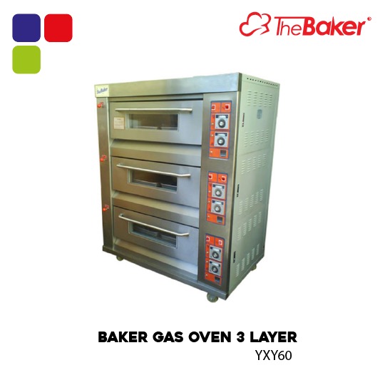 BAKER GAS OVEN 3 LAYER (ESM) YXY60 Kemudi Timur