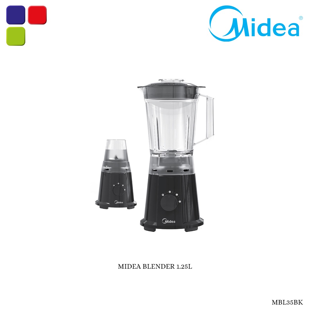 MIDEA BLENDER 1.25L MBL35BK Kemudi Timur