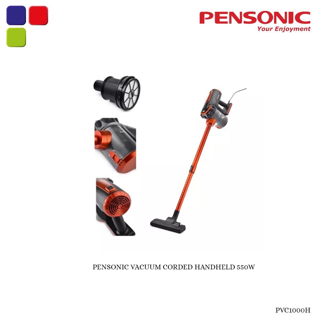 PENSONIC VACUUM CORDED HANDHELD 550W PVC1000H Kemudi Timur