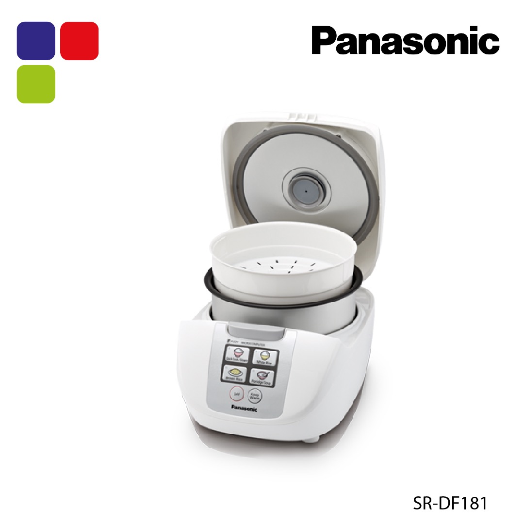 PANASONIC JAR RICE COOKER 1.8L BASIC MICRO SRDF181 Kemudi Timur