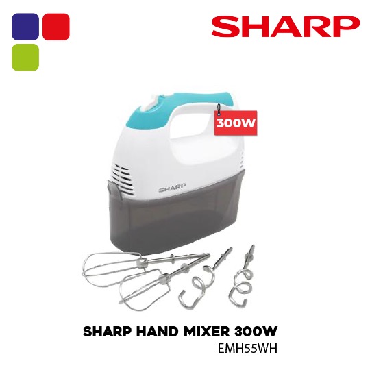 SHARP HAND MIXER 300W EMH55WH Kemudi Timur